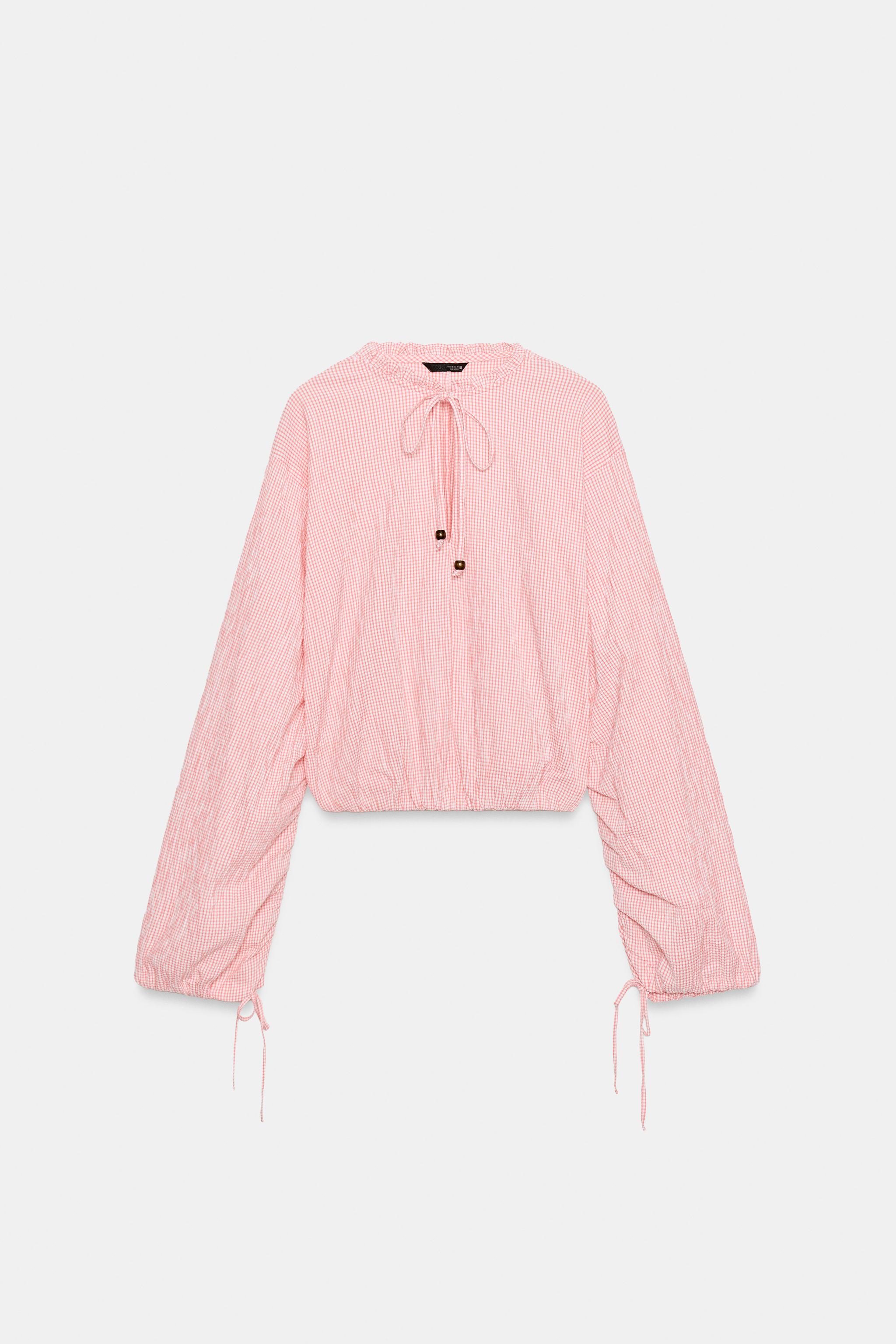 BLOUSE À CARREAUX VICHY
